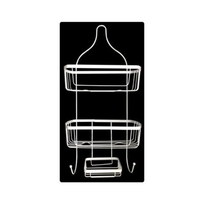 ORGANIZADOR DE BA?O METALICO WH E0011 60X18.5CM