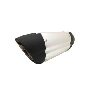 ESCAPE P/MOTO CORTO 40CM CROMO C/CARBON