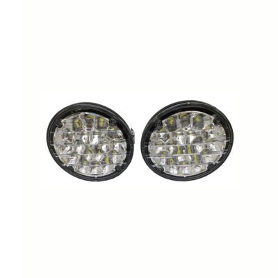 LAMPARA 14 LED P/CARRO REDONDA 2 PCS 5050 AC-2012