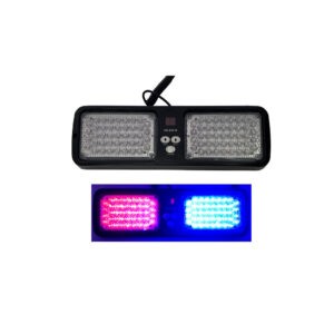 LAMPARA LED ROJO/AZUL POLICIA HS-52018 32X11CM