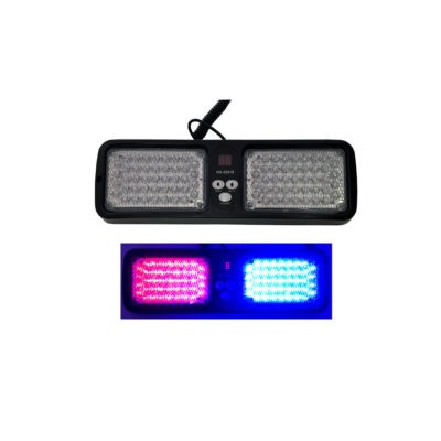 LAMPARA LED ROJO/AZUL POLICIA HS-52018 32X11CM
