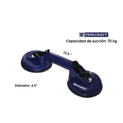 COPA DE SUCCION DOBLE 4 1/2 PLG TOOLCRAFT