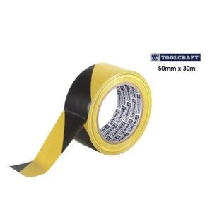 CINTA AUTOADHERIBLE AMARILLO NEGRO 30M