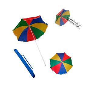 SOMBRILLA DE PLAYA 42 CM POLYESTER C/BOLSA 21882