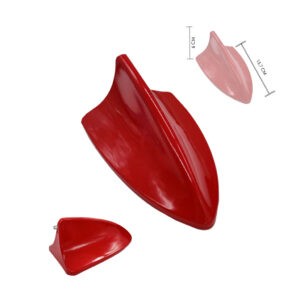 ANTENA SHARK ROJA 15.7X6CM 6371-4
