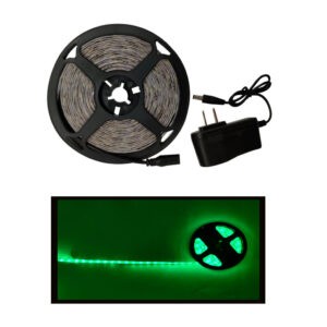 CINTA LED 2528 044-3 VERDE 5 MTS C/ADAPTADOR 110V