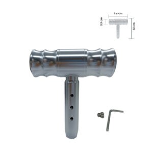 PERILLA P/PALANCA  T TYPE 12X9.6X3.3CM SILVER G0300C-1