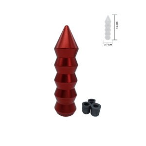 PERILLA P/PALANCA METALICA C/PUNTA 15X3.7CM ROJA G0300C-3