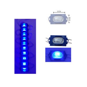 MODULO LUPA 3 LED SUPER BRIGHT AZUL 5X3CM G0300C-23