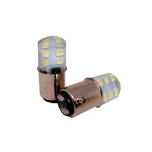 BOMBILLO LED GEL 2 PUNTOS 2835-1157B ROJO FIJO
