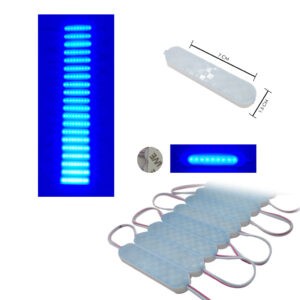 MODULO CUADRITOS 7X1.5CM 9 LED AZUL G0300C-27