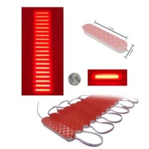 MODULO CUADRITOS 7X1.5CM 9 LED ROJO G0300C-27