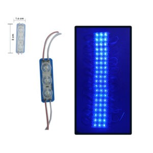 MODULO 3 LED AZUL 5X1.6CM G0300C-29