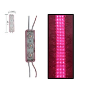 MODULO 3 LED ROSADO 5X1.6CM G0300C-29