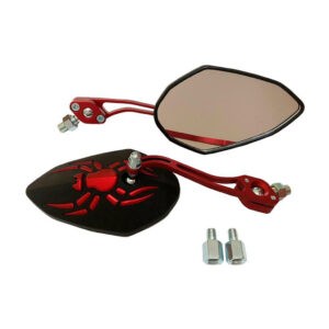 RETROVISORES P/MOTO 2 PCS ROJO GZHSJ0023