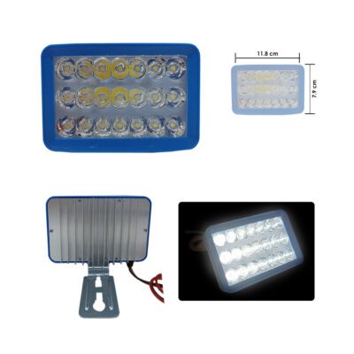 NEBLINERA 21 LED PLASTICA 11.8X7.9CM 6000LM/ 48W G0300C-31