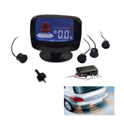 SENSOR REVERSA 4 SENSORES PANTALLA  LCD 7.5X5.5CM 316012