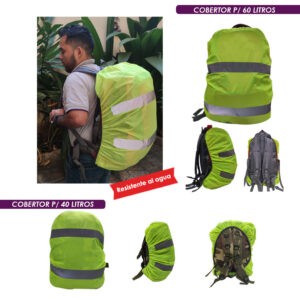 COBERTOR P/MOCHILA L AMARILLO 40-70 LITROS REFLEC HQ-K09-L