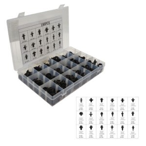 CLIPS RETENEDOREA 190 PCS 18 DISEÑOS QX19003