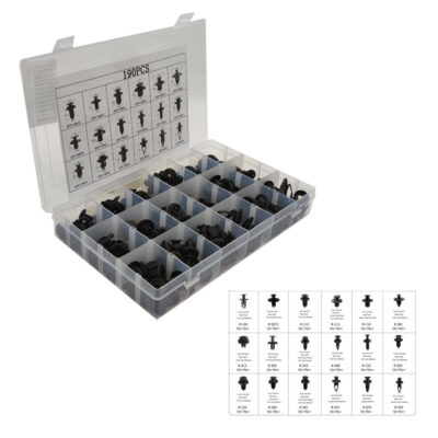 CLIPS RETENEDOREA 190 PCS 18 DISEÑOS QX19003