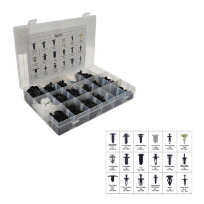 CLIPS RETENEDORES 415 PCS 18 DISEÑOS QX19011
