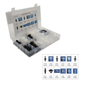 CLIPS RETENEDORES 270PCS 12 DISEÑOS QX19018 BENZ