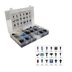 CLIPS RETENEDORES  475 PCS 18 DISEÑOS QX19019 MAZDA