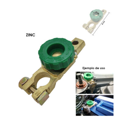 Terminal para batería de carro corta corriente