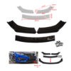 bumper spoiler carbon 3 pcs