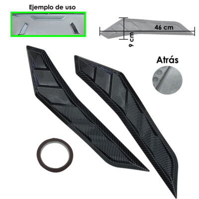 Spoiler branquias para carro