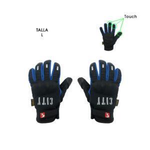 GUANTES P/MOTORISTA TOUCH L BLUE WATERPROOF MADBIKE-07