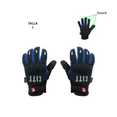 GUANTES P/MOTORISTA TOUCH L BLUE WATERPROOF MADBIKE-07