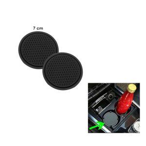 PORTA VASOS P/CARRO NEGRO 2 PCS COASTER 0317-1