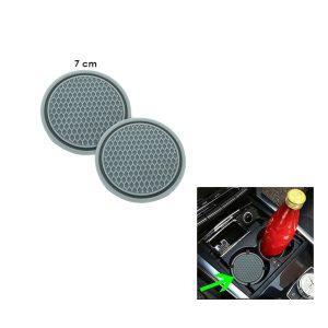 PORTA VASOS P/CARRO GRIS 2 PCS COASTER 0317-1
