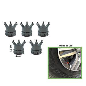 TAPONES P/VALVULA CORONA TITANIUM  5 PCS HH-6