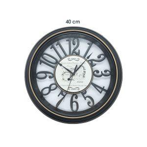 RELOJ DE PARED PLASTICO 40CM