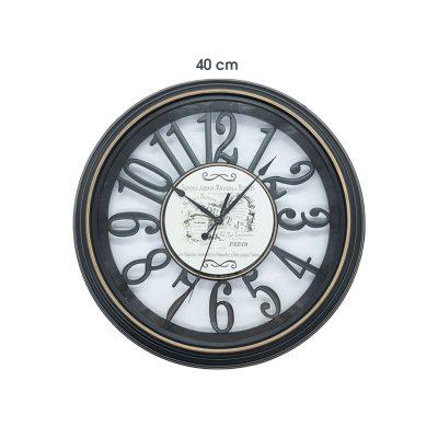 RELOJ DE PARED PLASTICO 40CM