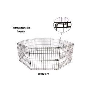 CORRAL METALICO P/MASCOTAS 168X62CM 8 PCS DE 62X66CM  10400608