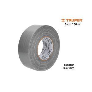 CINTA P/DUCTO 2 PULGADAS 5CM X 50MTS X 0.27MM TRUPER