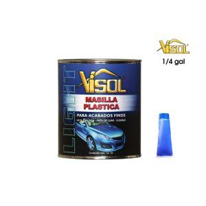MACILLA PLASTICA 1/4 GALON ACABADO FINO