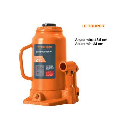 GATO HIDRAULICO 20 TON NARANJA TRUPER