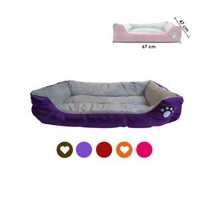 CAMA P/MASCOTA 67X47 TALLA MEDIUM 206-10 ROJO