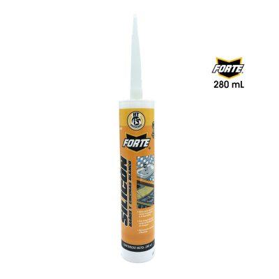 SILICON SELLADOR BAÑOS Y COCINAS BLANCO FORTE  280ML