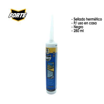 SILICON USO GENERAL NEGRO 280ML FORTE