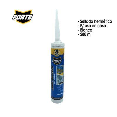 SILICON USO GENERAL BLANCO 280ML FORTE