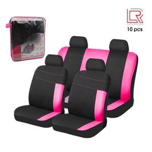 FUNDA P/ASIENTO POWER NEGRO ROSADO INCLINE 16-8466-NROS