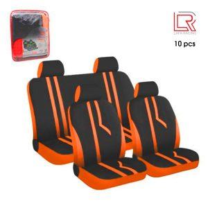 FUNDA P/ASIENTO NEGRO NARANJA BOSTON 16-8467-NNA