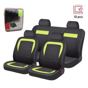 FUNDA P/ASIENTO NEGRO VERDE POWER 16-8467-NVE