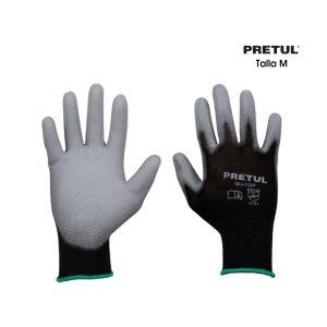 GUANTES TEXTILES POLIURETANO PRETUL TALLA M