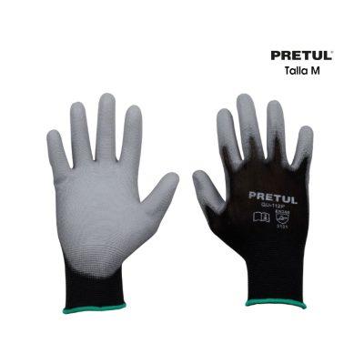 GUANTES TEXTILES POLIURETANO PRETUL TALLA M